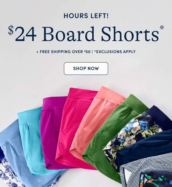 Board Shorts for $24