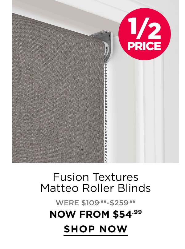 Fusion textures Matteo Roller Blinds