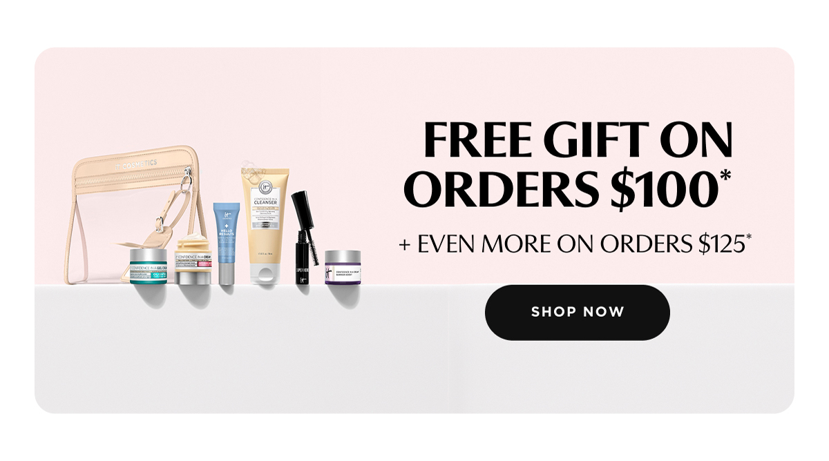 FREE GIFT ON ORDERS $100