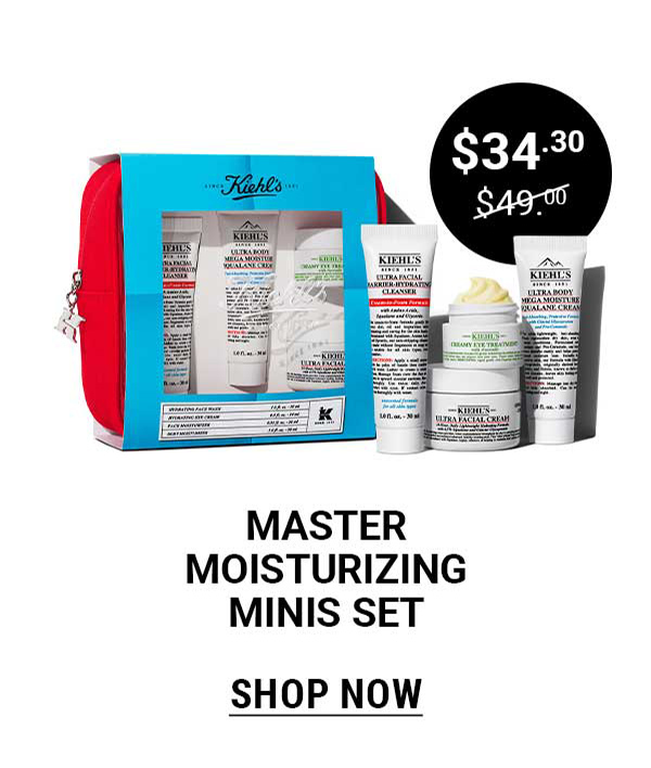 MASTER MOISTURIZING MINIS SET