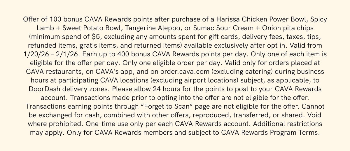 Promo Terms & Conditions
