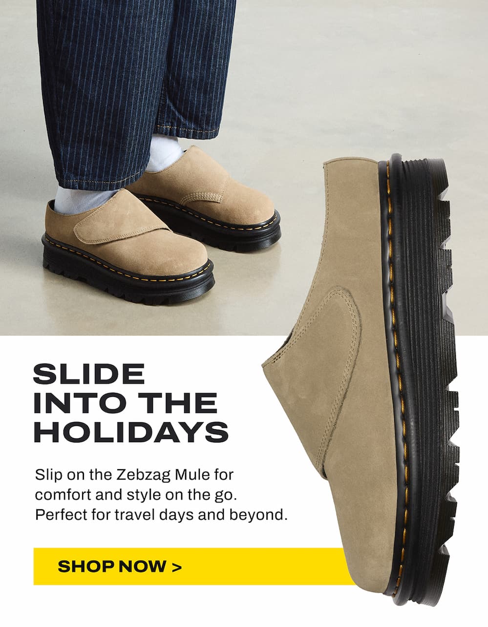 Slide into the holidays with Zebzag