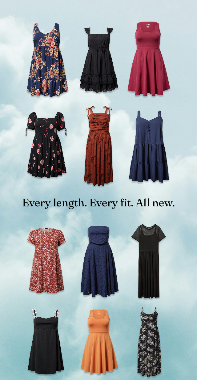 Every length. Every fit. All New.