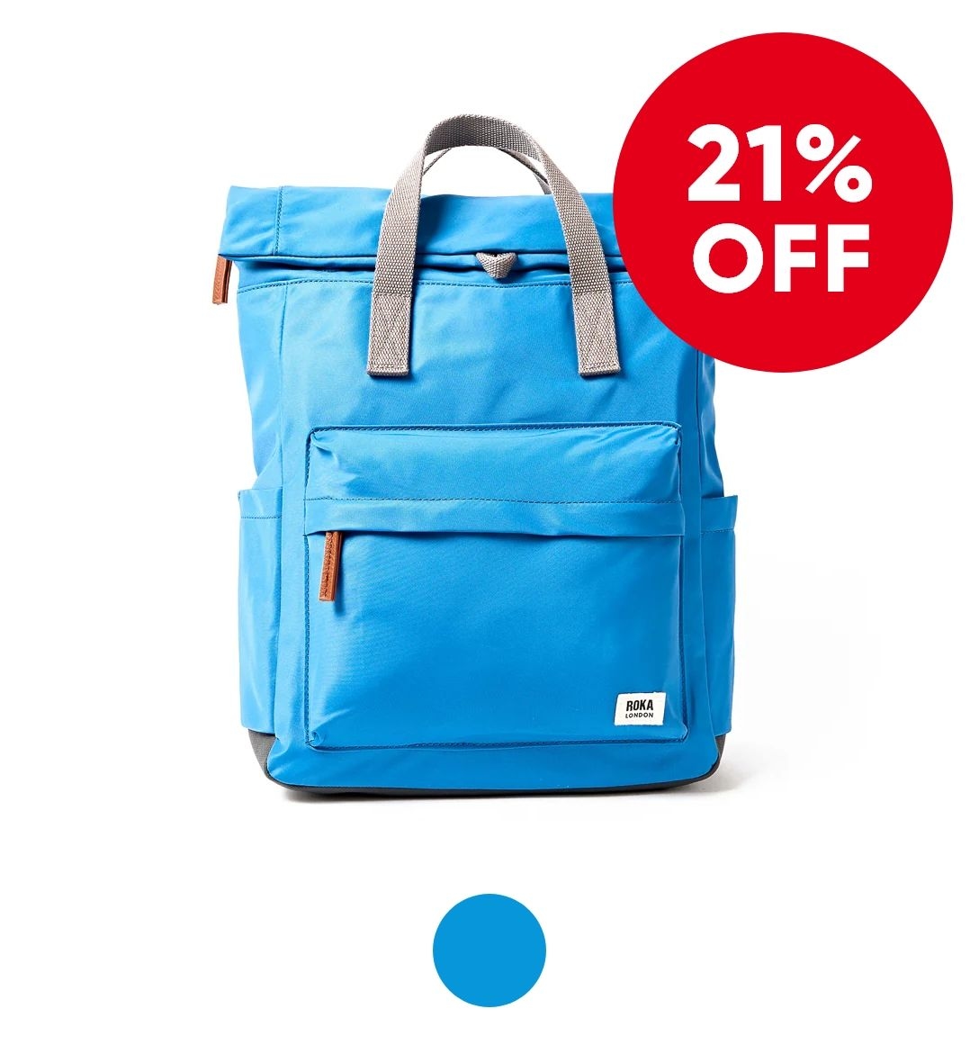 Roka Rolltop Medium Backpack Tote - Canfield B Rpet