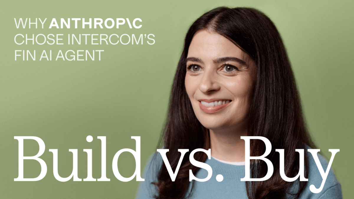 Emily Lampert, Head of Product Support at Anthropic, on the Build vs Buy debate