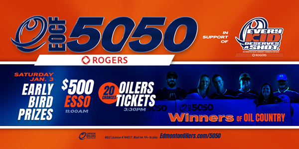 Oilers 50/50