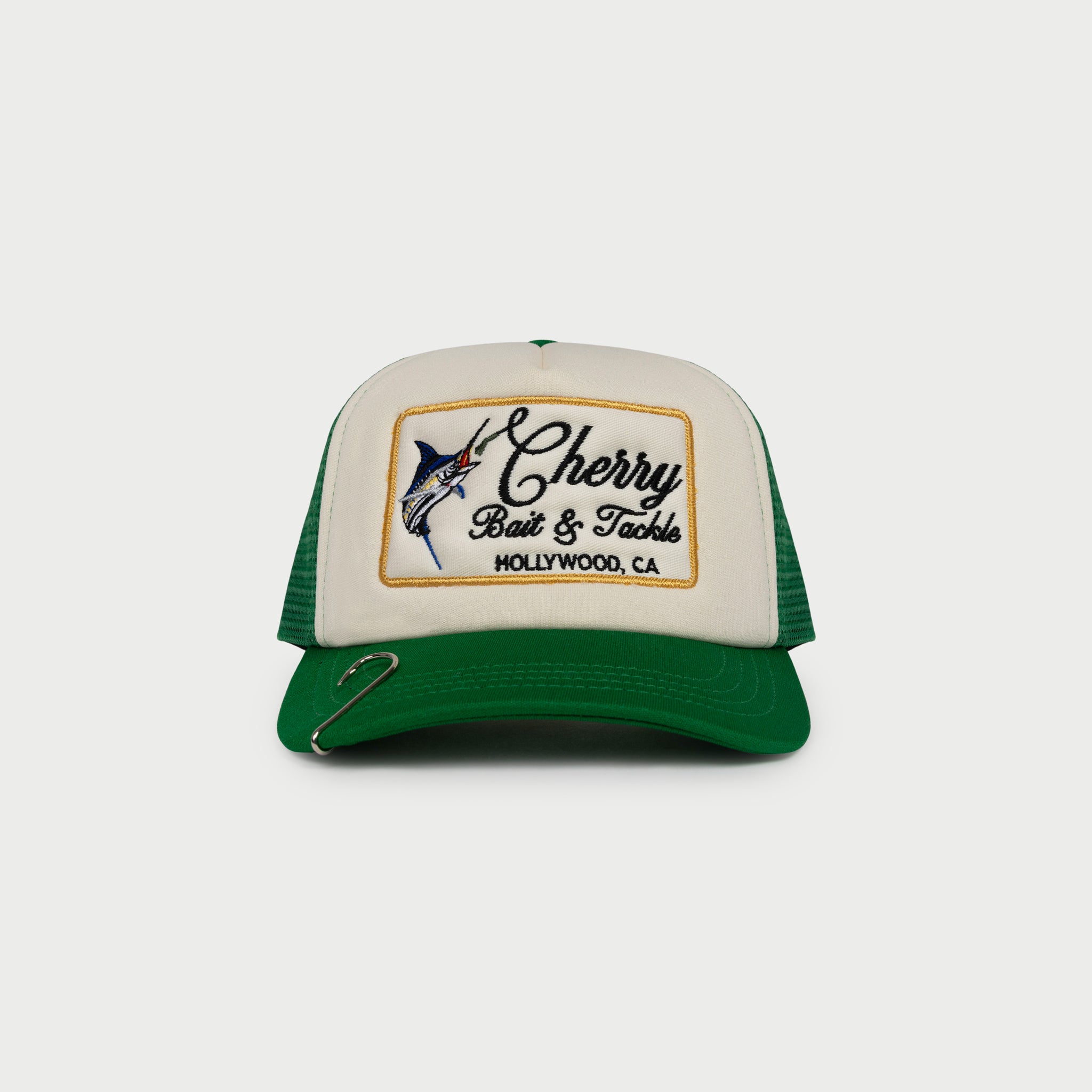 Image of Bait & Tackle Foam Trucker Hat (Kelly Green)