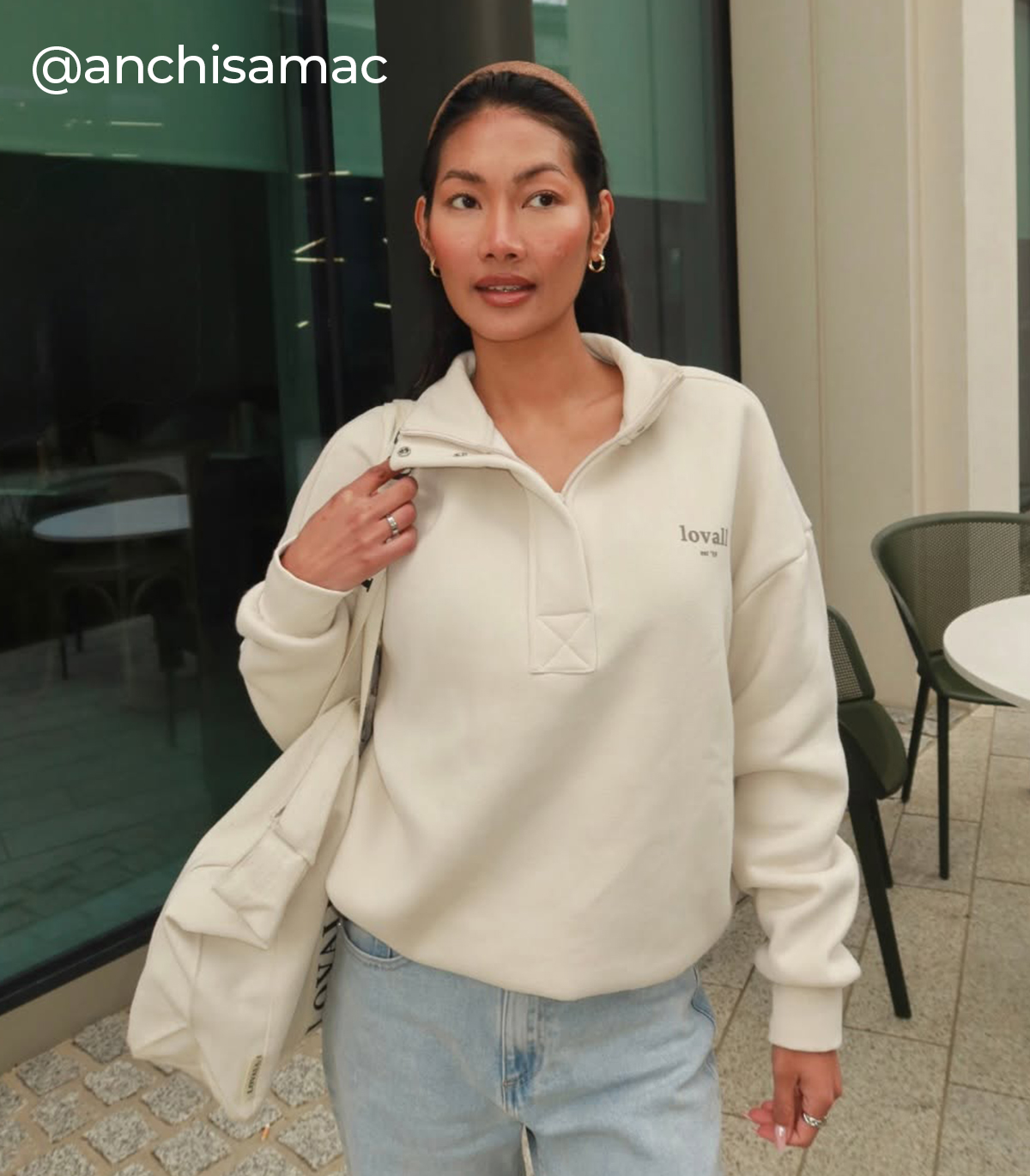 HEAVYWEIGHT QUARTER ZIP SWEAT