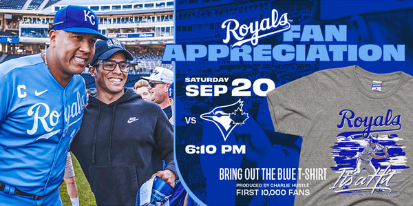 Fan Appreciation Night - September 20 - Get Tickets