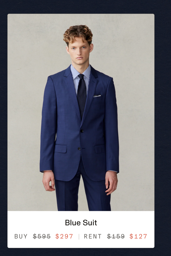Blue Suit