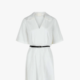 A Givenchy Voyou shirt dress.