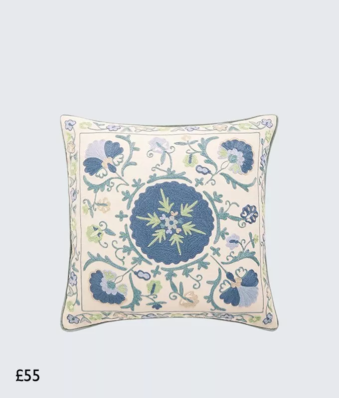 John Lewis Suzani Floral Cushion, £55