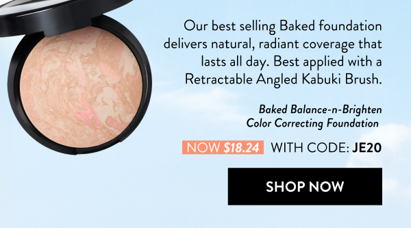 Baked Balance-n-Brighten Color Correcting Foundation | SHOP NOW