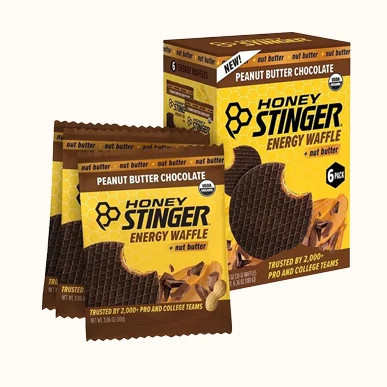 Honey Stinger Peanut Butter Chocolate Waffles