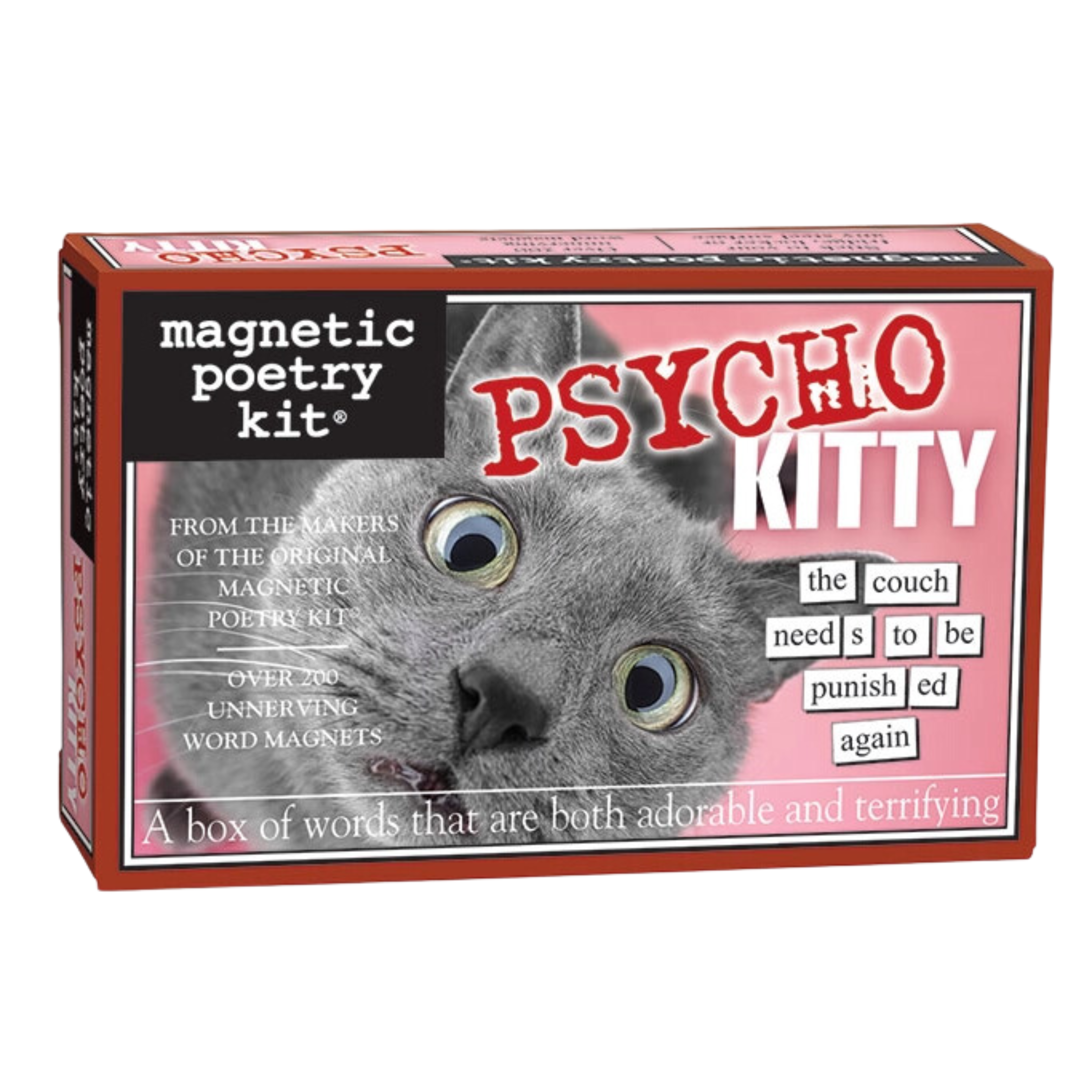 Image of Psycho Kitty Magnetic Poetry Kit
