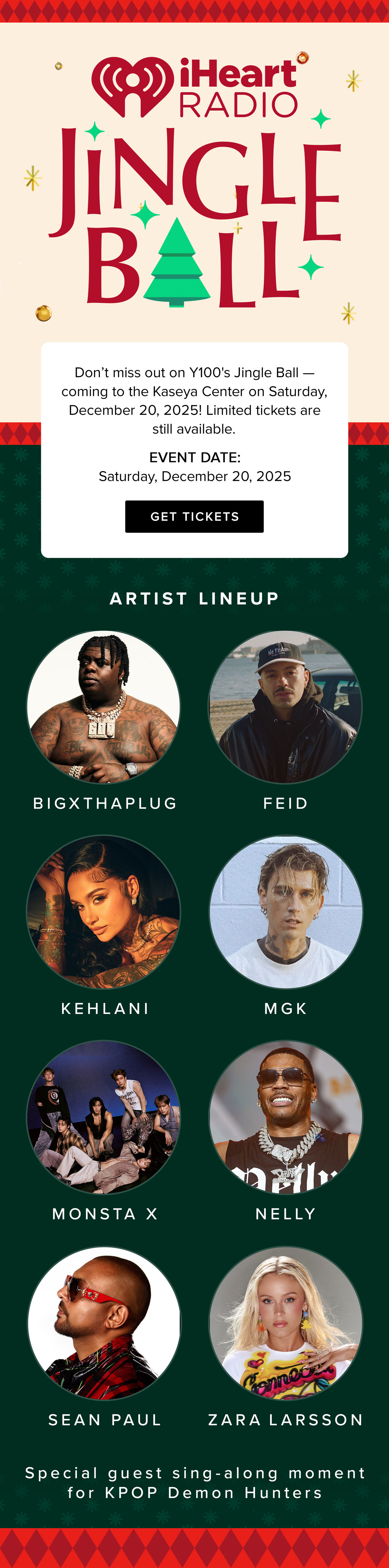 iHeartRadio Jingle Ball | Saturday, Dec 20, 2025 | GET TICKETS