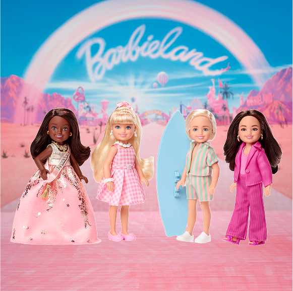 Barbie The Movie Chelsea 4-Pack