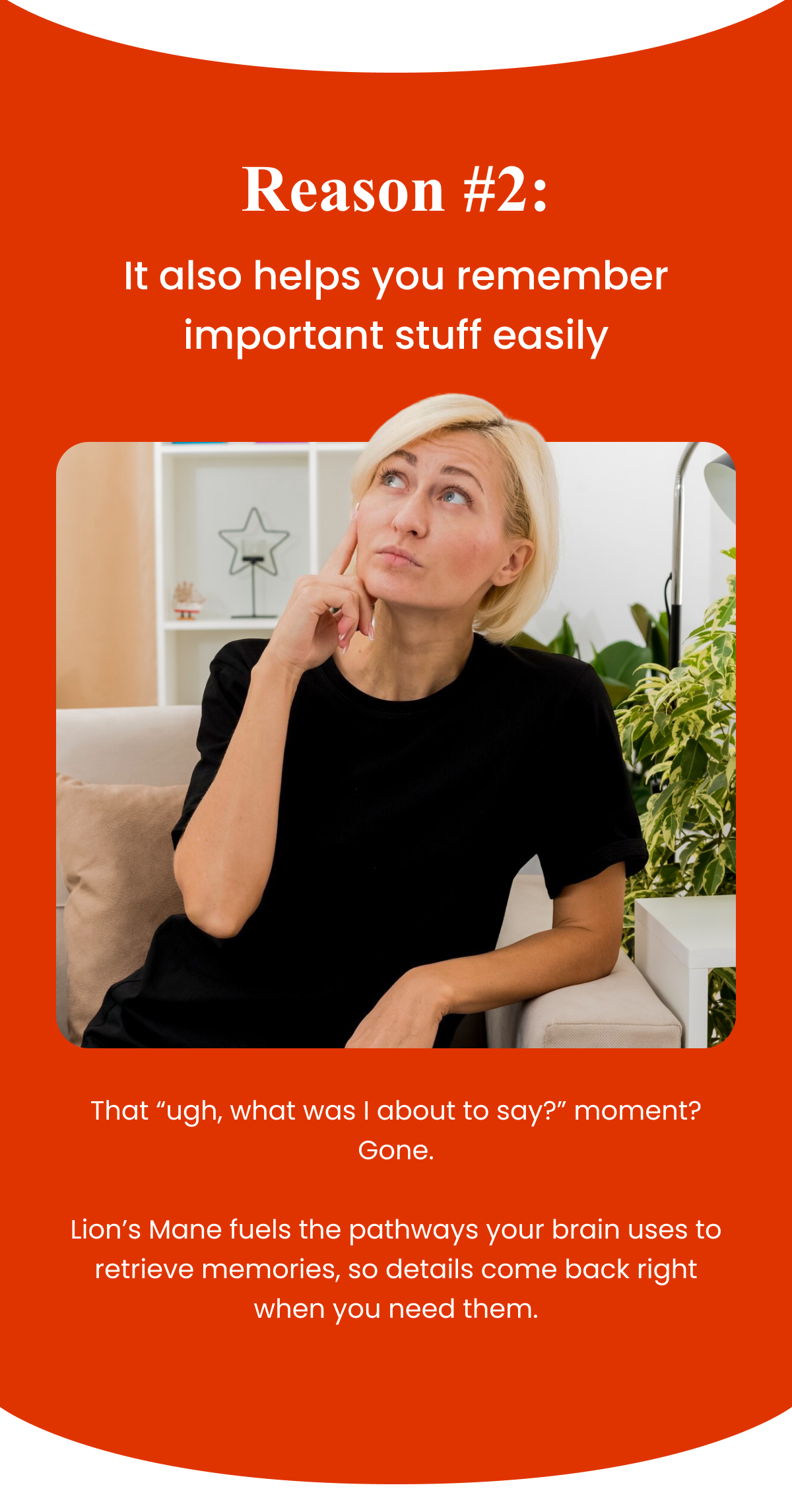 Reason #2: It also helps you remember important stuff easily