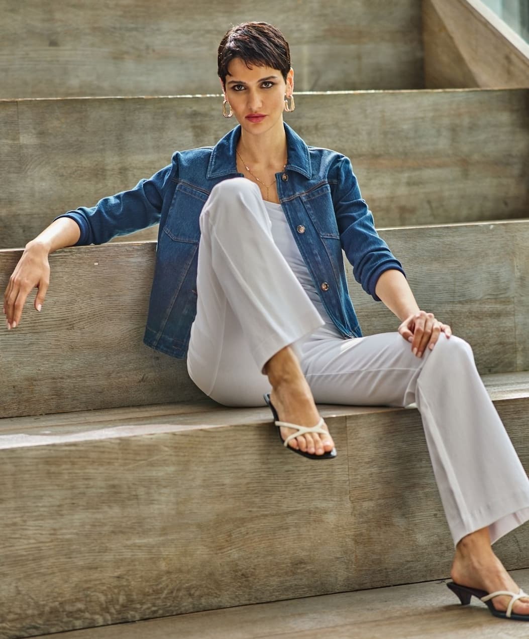 The Denim Trouser