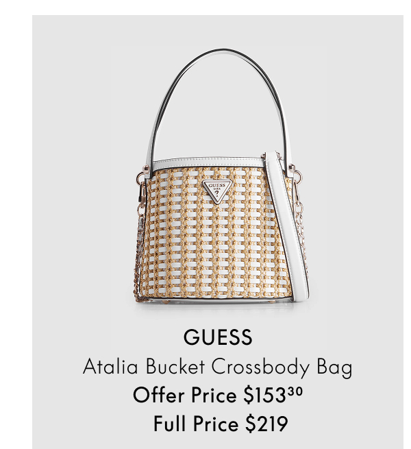 GUESS Atalia Bucket Crossbody Bag
