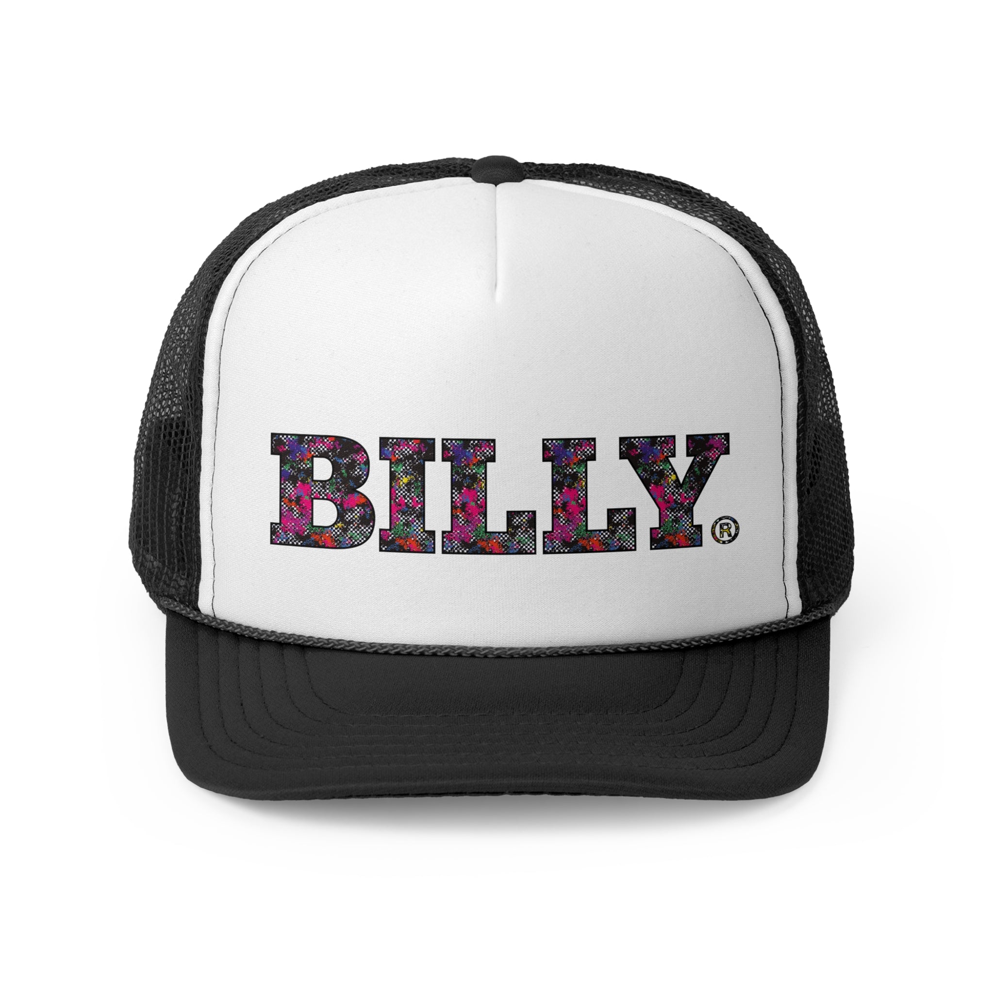 BILLY Foam Trucker Cap (Rainbow Sk8ter - Print)