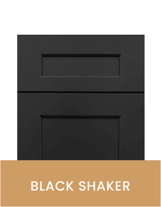 Black Shaker Cabinet