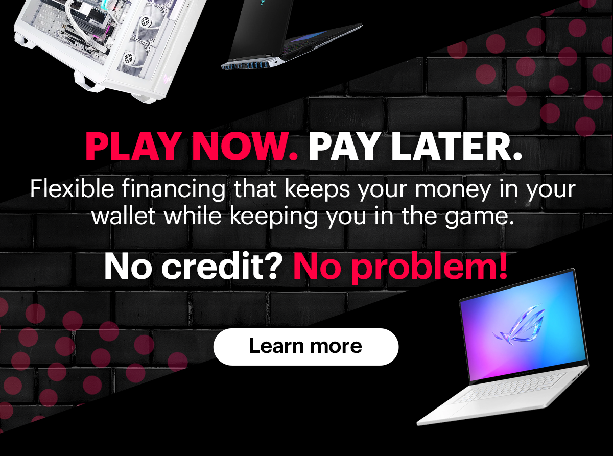Flexible financing and lease-to-own options designed to make owning a high-performance XOTIC PC easier than ever.
