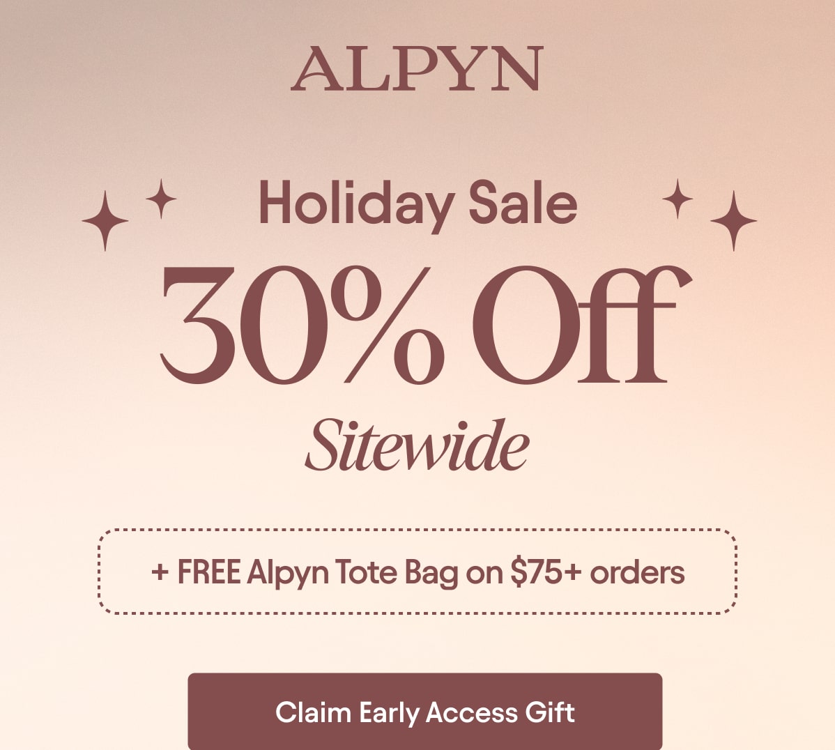 Claim early access gift