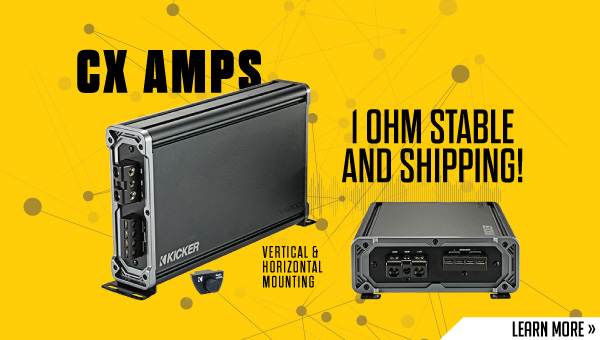 KICKER CX Amps