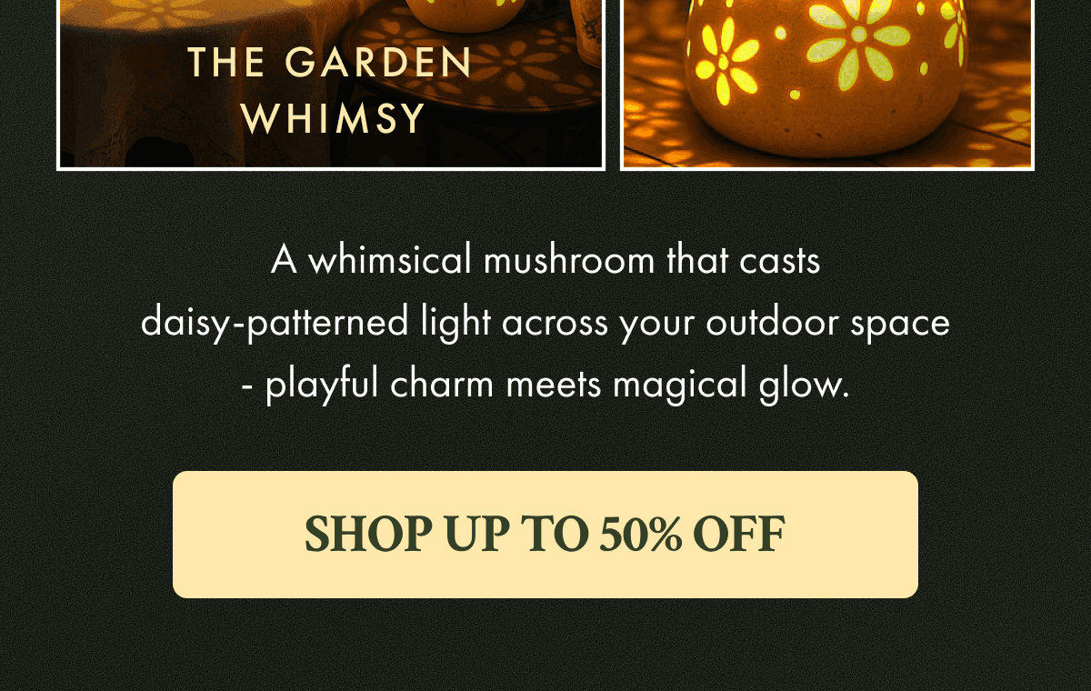 SHOP UP TO 50% OFF
