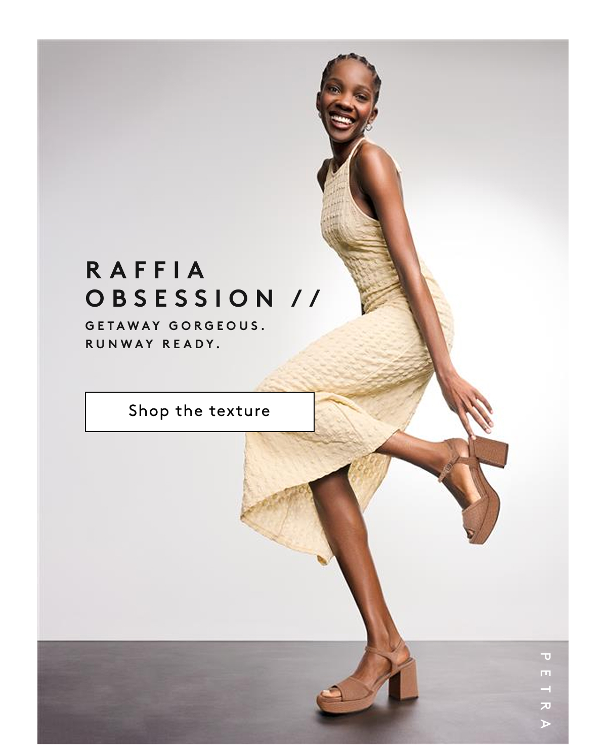 Raffia Obsession // Getaway Gorgeous. Runway Ready. | Shop The Texture
