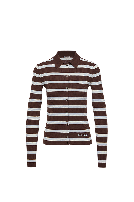 Cotton Crêpe Polo Shirt