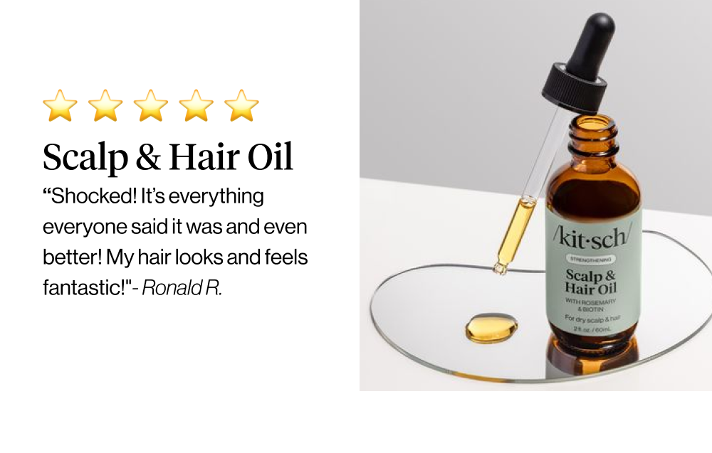 Pre-Wash Scalp Hair Oil with Rosemary and Biotin
