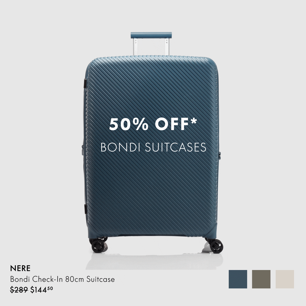 Nere Bondi Check-In 80cm suitcases