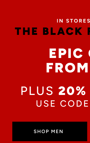 Epic Gifts from $9.99 Shop Men
