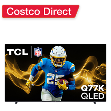 TCL 98-inch Class - Q77 Series - 4K UHD QLED Smart TV Costco Direct