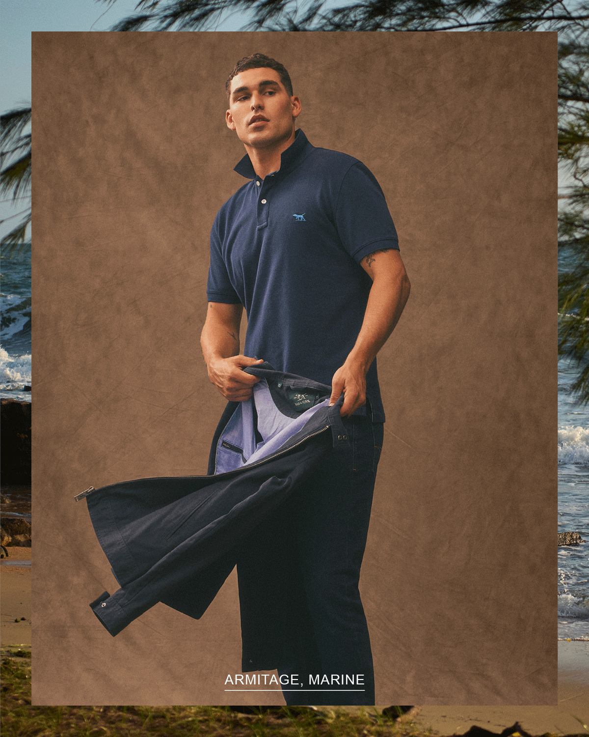 Shop Armitage Jacket, Marine online and instore at Rodd & Gunn