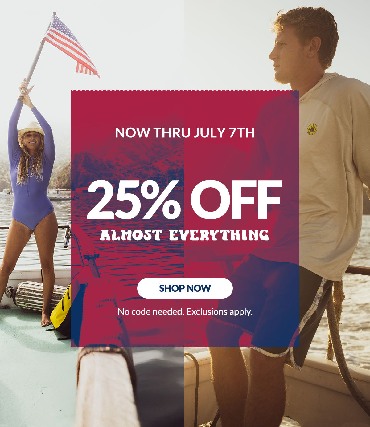 4th of july sitewide sale