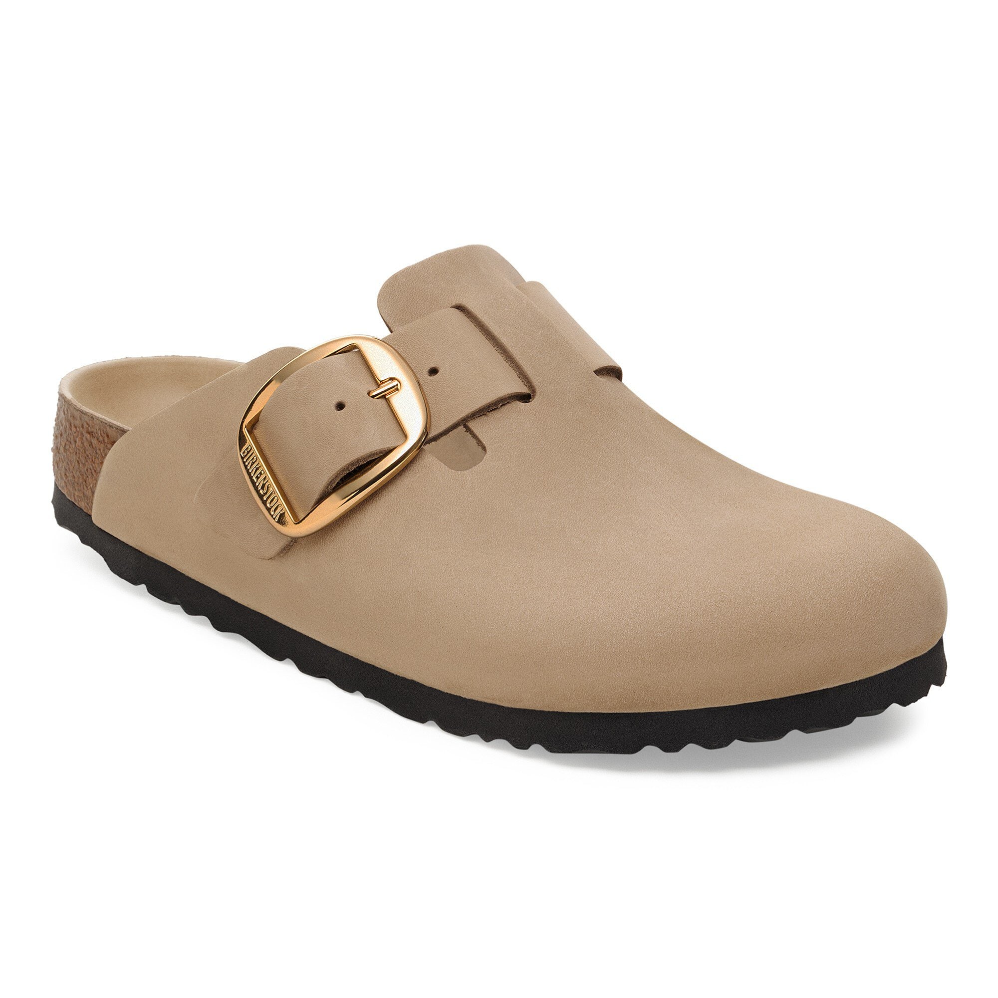 Image of Boston Big Buckle Natural Leather Oiled