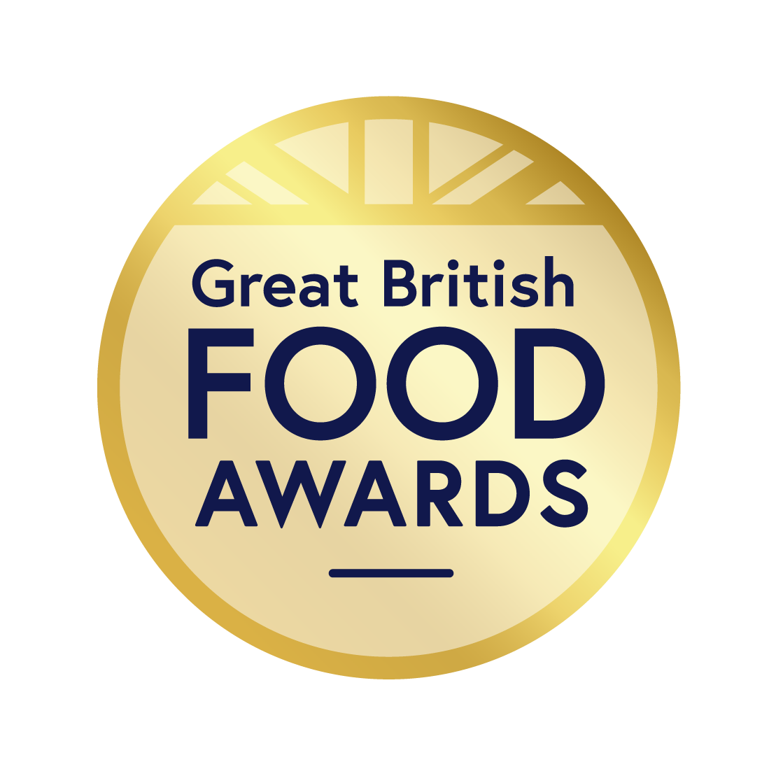 Great British Food Aawards gold logo