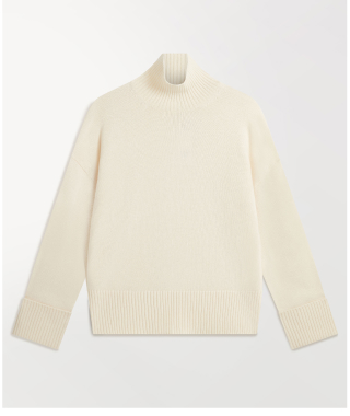 Cashmere Merino High Neck Jumper