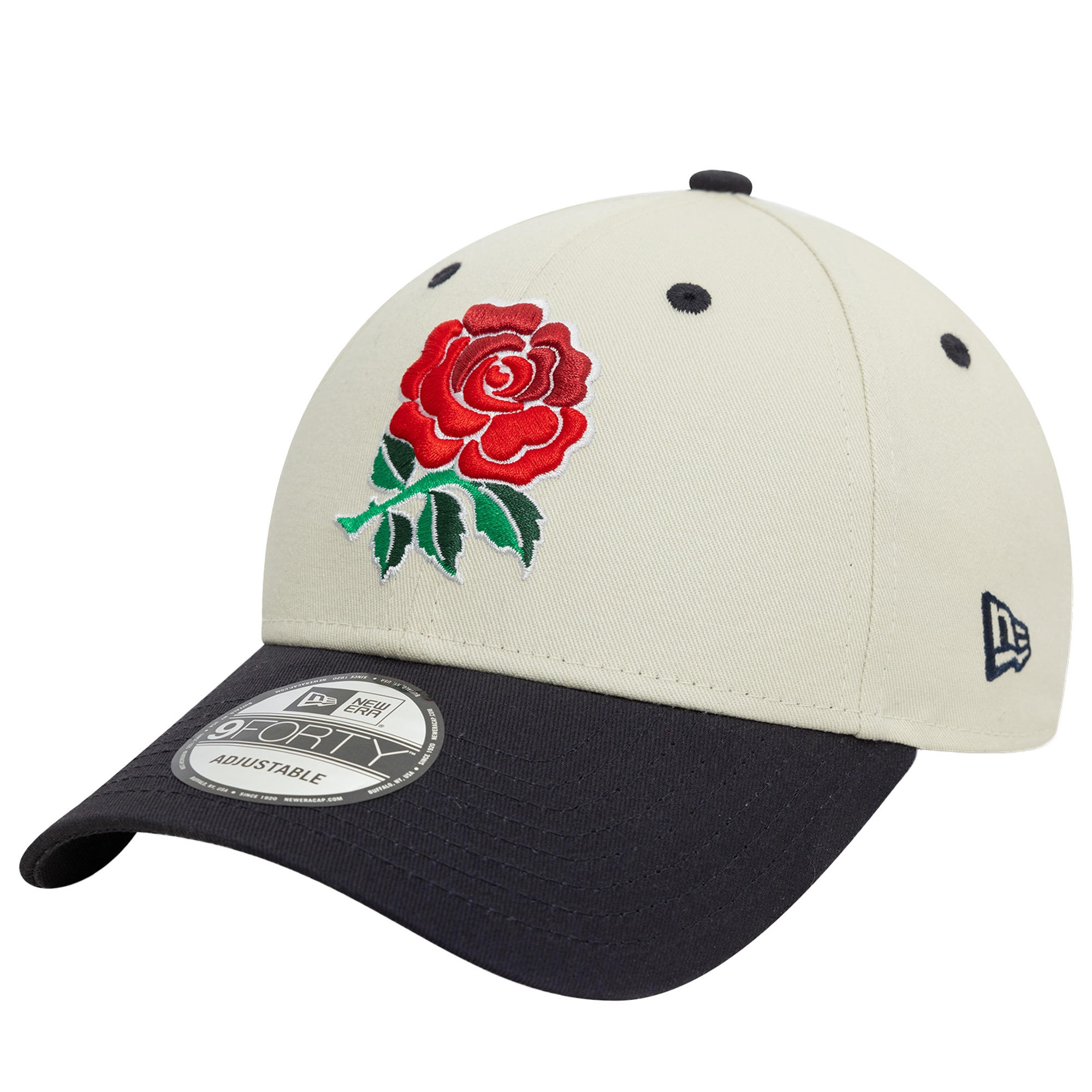 England Rugby New Era Rose Contrast Visor ...