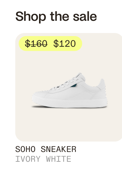 Soho Sneaker Ivory White