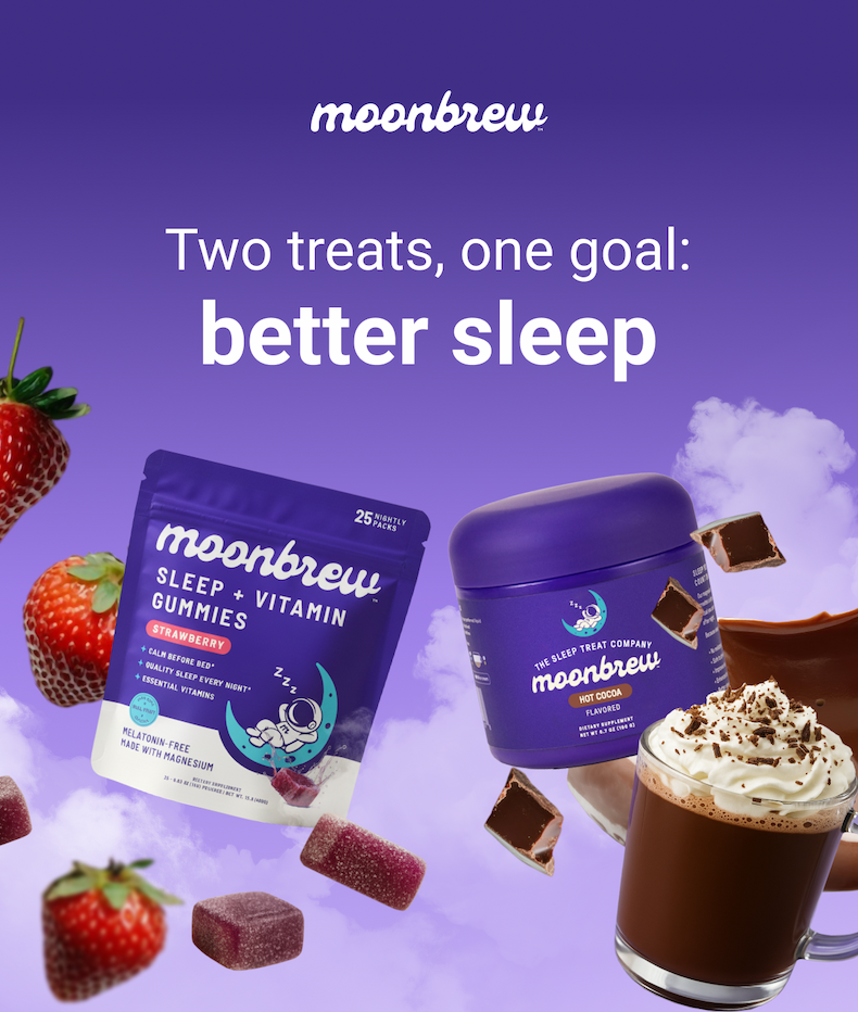 Two treats, one goal: better sleep