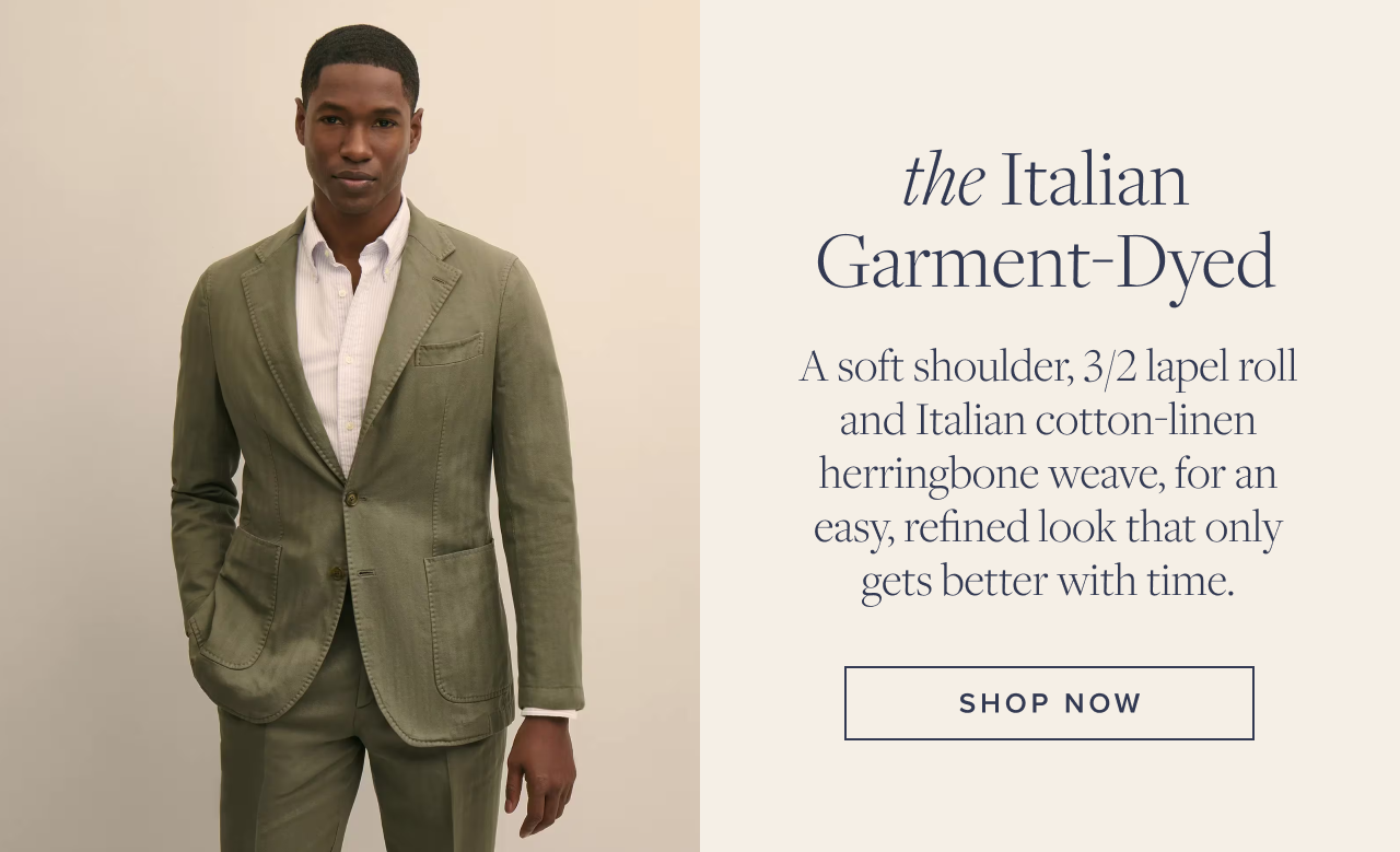 the Italian Garment-Dyed
