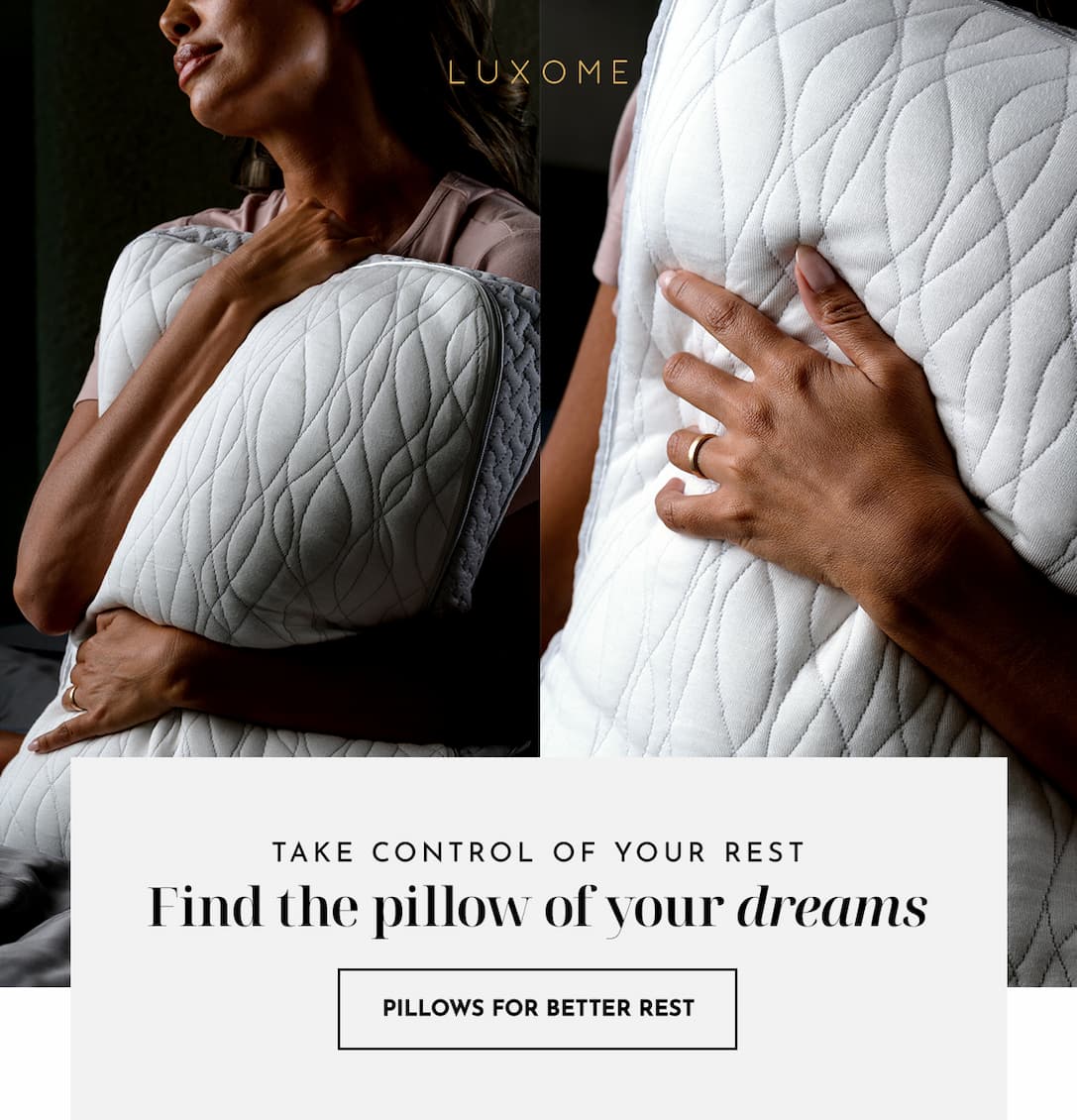 Take control of your rest | Find the pillow of your dreams