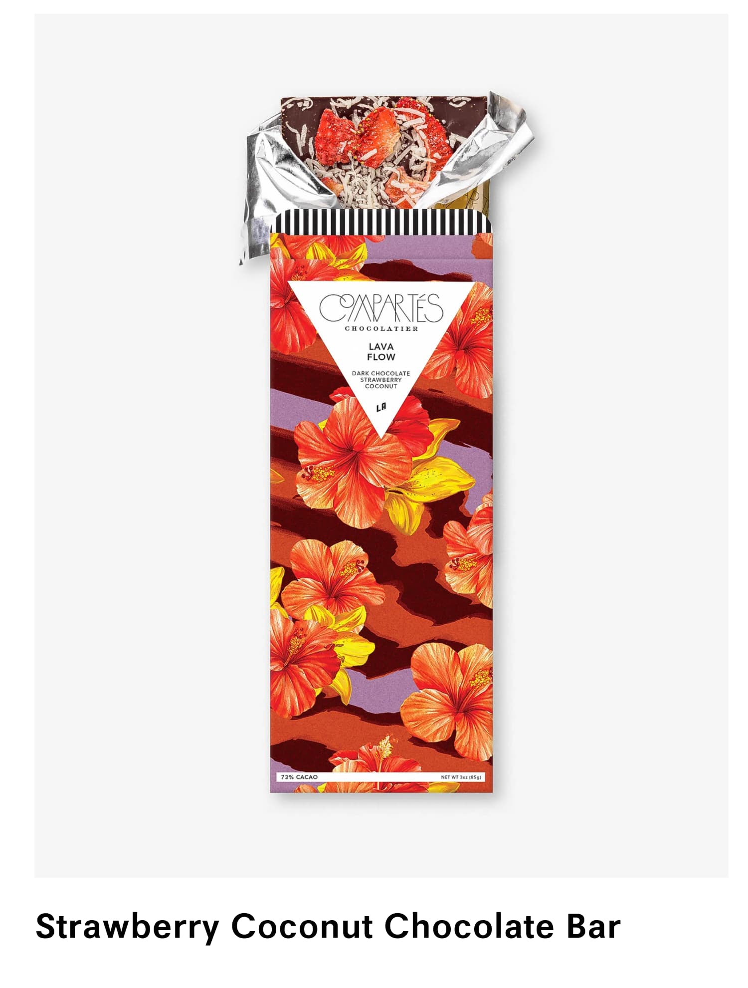 Strawberry Coconut Chocolate Bar
