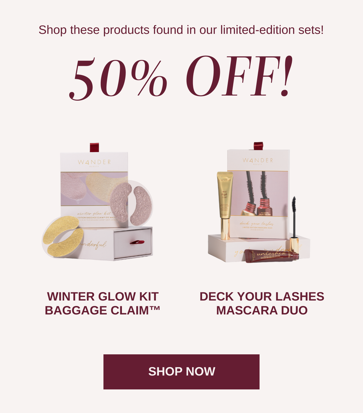 limited-edition sets 