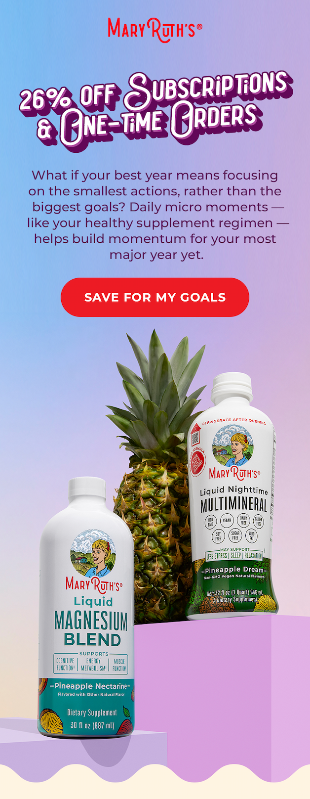 26% OFF Subscriptions & One-Time Orders