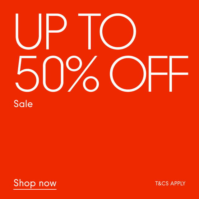 Up to 50% off Sale  Shop now